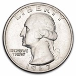 1967 Washington Quarter 40-Coin Roll BU